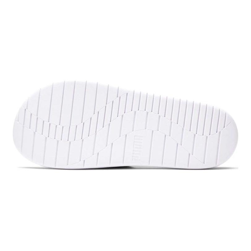 Puma Softride Slide White Black Men Sneakers 382111-01