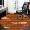 1pc Forest Trees Office Round Area Rug, Indoor Mat Suitable ForOffice, Under Office Chairs Bedroom Living Room Home Decor, D110