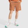 Li Ning Fitness Series Solid Color Mid Waist Comfortable Breathable Versatile Straight Leg Sports Shorts Men Shorts Amber-Brown AKSV299-6