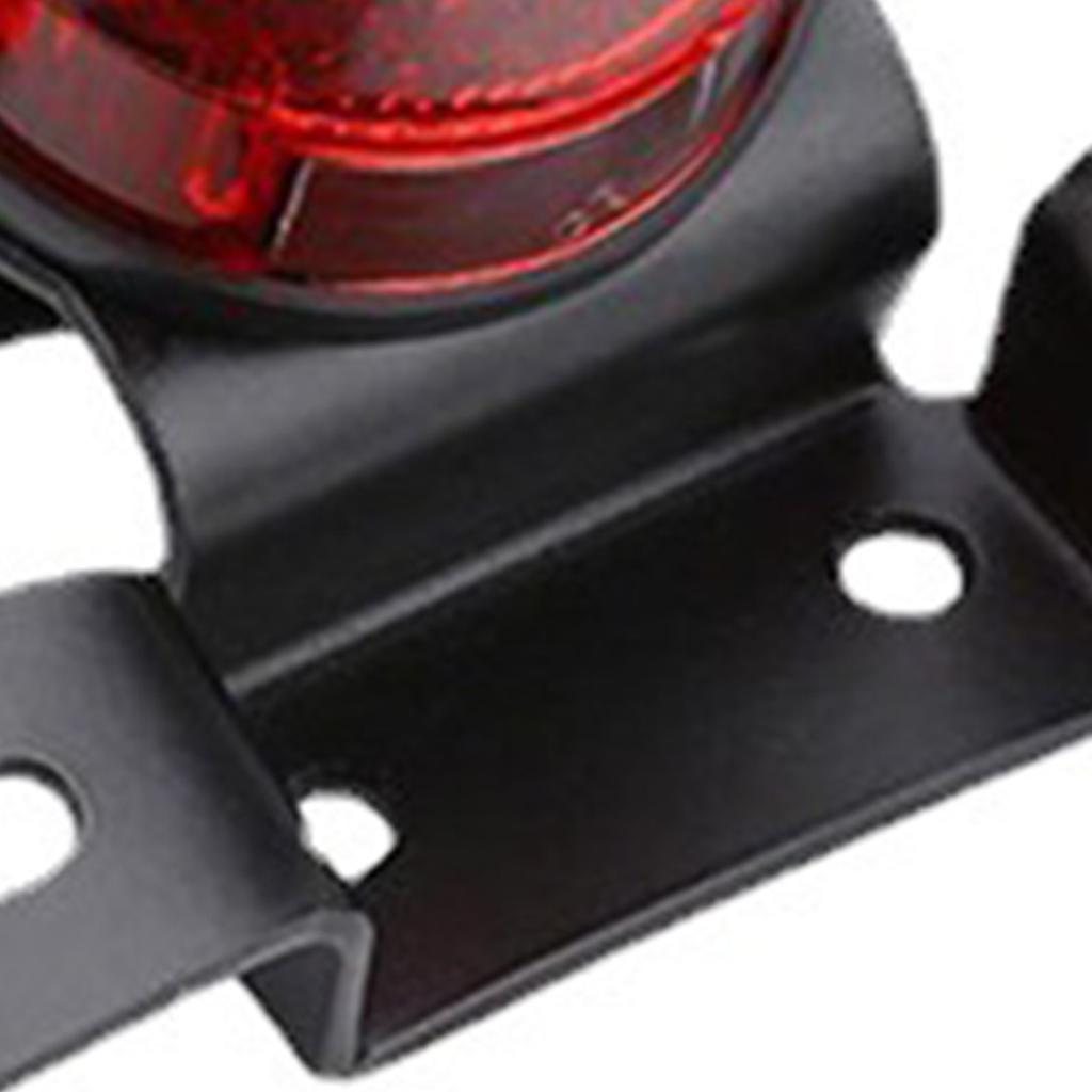 Motorcycle Tail Light with License Plate Holder Waterproof Super Bright Universal for Motorbike