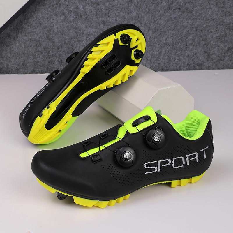 Unisex SPD Mountain Road Bike Lock Shoes Breathable Non-slip Wear-resistant Pedal Bicycle Qutdoor Competitive Bicycle Equipment