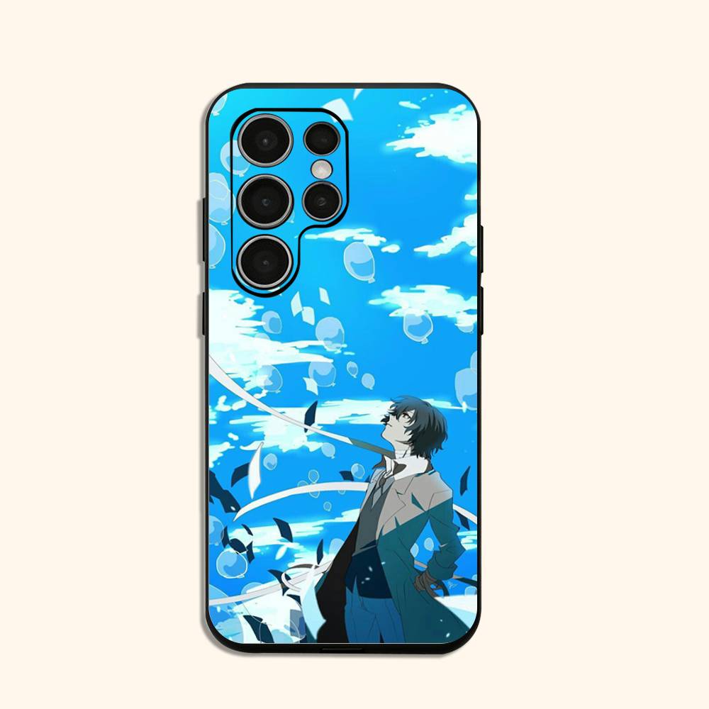 

Cartoon Character Dazai Phone Case For Samsung Galaxy S 24,25,23,22,21,20 Plus Ultra 5G Lite Shockproof Cover Samsung S26Plus