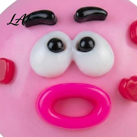 Sensory Stress Toy 1/2/5Pcs Dog Face Squeeze Toy Moldable Slow Rise Cartoon