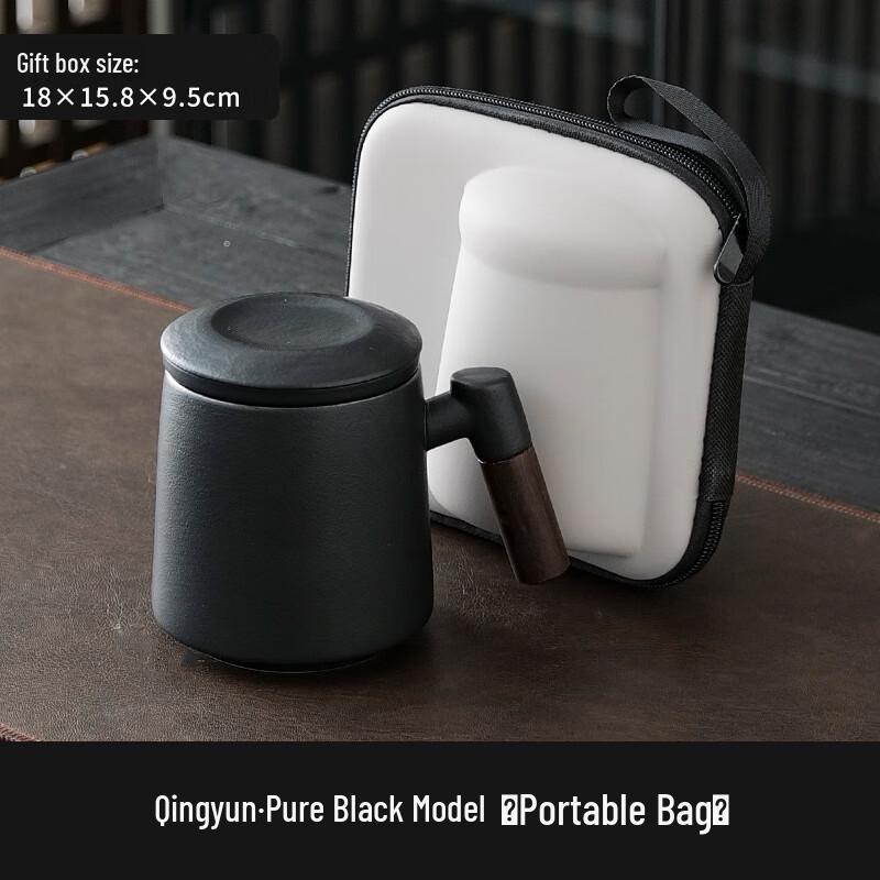 Ceramic Tea Cup and Tea Caddy Gift Set