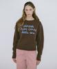SINOON Lettering Pullover Knit (Deep Brown)