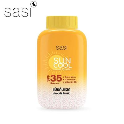 Sun Cool Loose Powder SPF35 PA+++, Aloe Vera, Ceramid, Vitamin B5, 50 g. - Thailändische Hautpflege