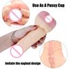 Reusable Big Cup Enlargers Pussy Penis Dildos Three Uses Retarded Toys Condoms Enlargement Ejaculation Penis Penis Sex Sleeve