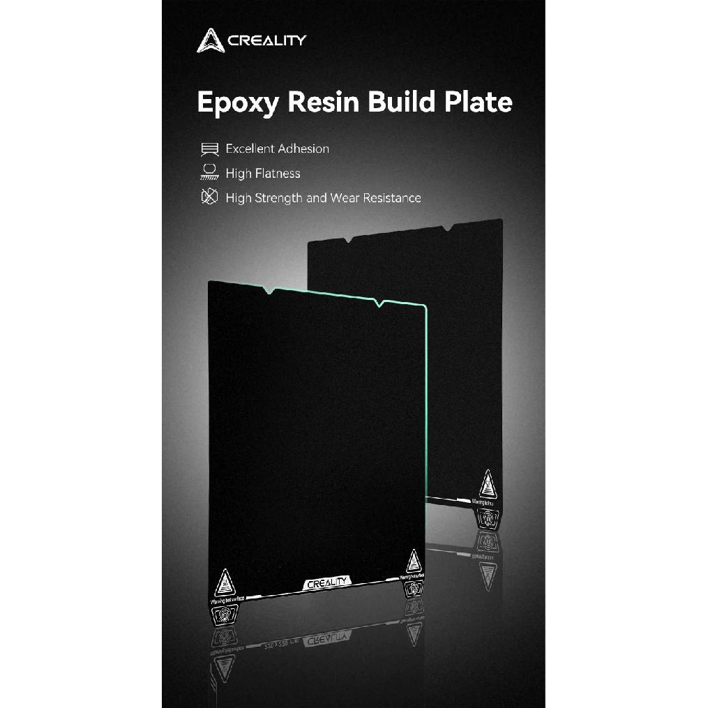 Creality Epoxy Resin Build Plate for Ender Series K1 K1-max 3D Printer Double-sided Build Plate 3D Printer Accessories