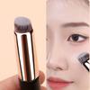 Silicone Lip Brush Portable Concealer Foundation Brush Double Head Smudge 2-in-1 Soft with Cap Round Head Makeup Brush
