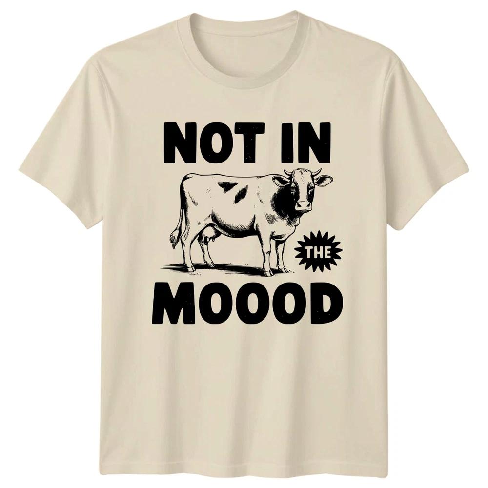 Not In The Mood TShirt Farm Animal Humorous Animals Birthday Gift