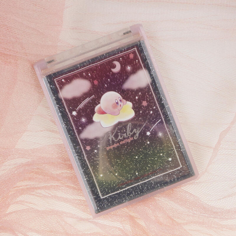 [MADE IN JAPAN] Kirby Folding Portable Mini Hand Mirror Kirby Mini Hand Mirror
