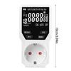 Digital Electronic Timer Switches Energy Saving LCD Display Programmable Timer Socket For Home Appliances Easy To Use