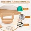 Wood Block Printing Baren for Printmaking with Comfortable Ergonomic Handle Linocut Block Printing Baren Printmaking Tool