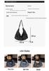 Korean Style Denim One-Shoulder Bag - 2026 Versatile Large Capacity Crossbody for School & Commute