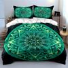 Mandala Art 3-Piece Set Decor Soft Comfortable Duvet Cover Bedding Set Included 1*Duvet Cover & 2*Pillowcases gift