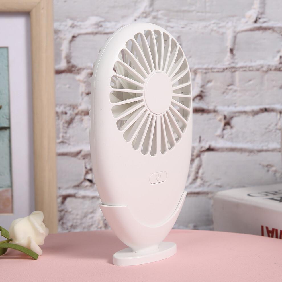 Quiet Operation Portable Handheld Fan, Multi-Functional Design Including Built-In Led Light, Adjustable Speeds, Usb Rechargeable, Compact And