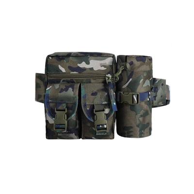 Bolsa de Cintura Tática para Exterior com Porta-Garrafa de Água