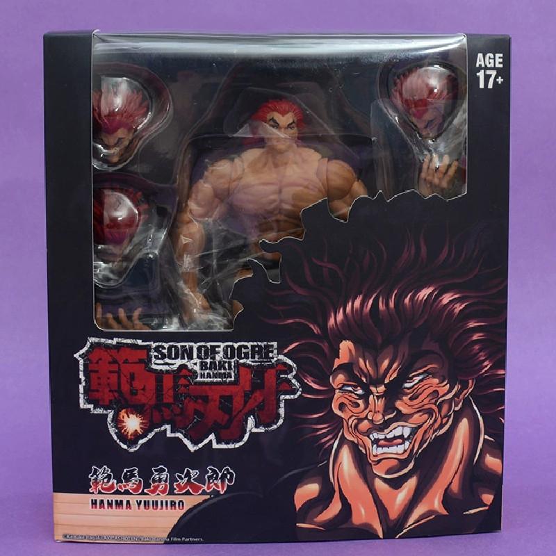 Hanma Baki Pvc Action Figure With Articulated Joints For Collectors And Action Enthusiasts