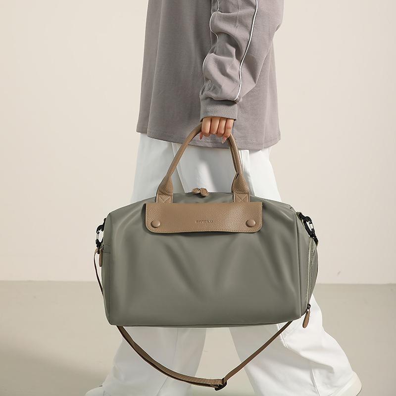 New large-capacity luggage bag Cross-border fashion short-distance travel travel bag Dry and wet separation Independent shoe compartment Fitness bag