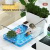 Eco-Friendly Turtle & Crab Tank with Basking Platform for Home or Office Landscaping