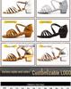 New Style Girls' Latin Dance Shoes with Soft Sole and Flat Heel
