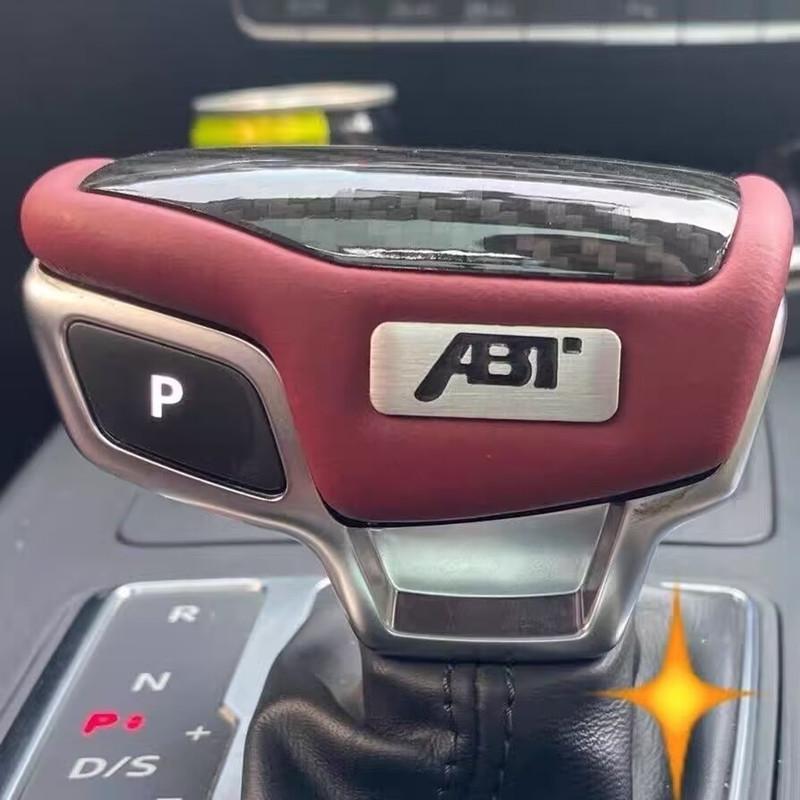 3pcs Metal Sticker Interior Steering WheelInstrument panel control panel steering wheel Sticker Badge Styling Decals For ABT