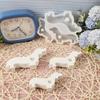 Dachshund Dog Silicone Molds for Epoxy Resin Candle Soap Making Chocolate Fondant Silicone Molds for Dessert Chocolate