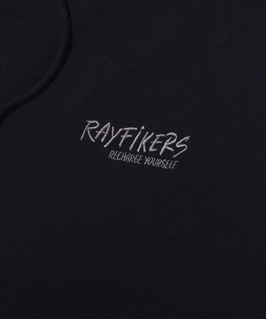 Rayfikers Small Embroidered Sweat Zip-Up Mq6Tu142_Black