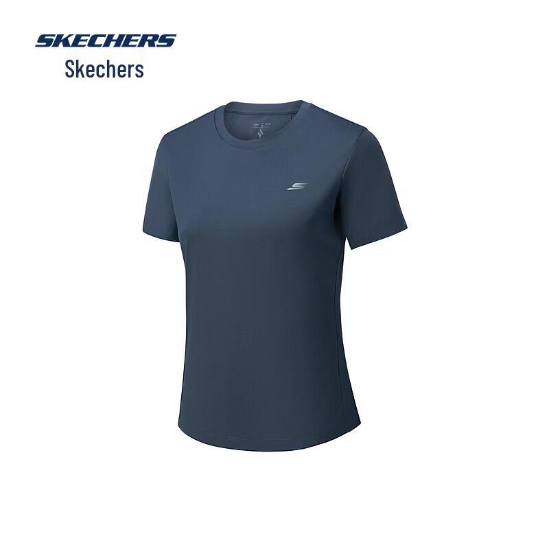 Skechers Women's Knitted Short Sleeve T-Shirt P226W175