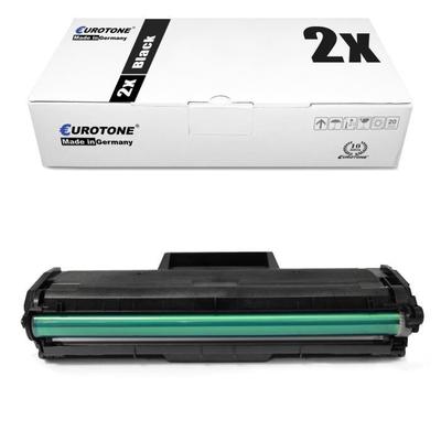 Toner Laser - EUROTONE - MLT-D111S - Schwarz - 2er-Pack - Reichweite 1000 Seiten