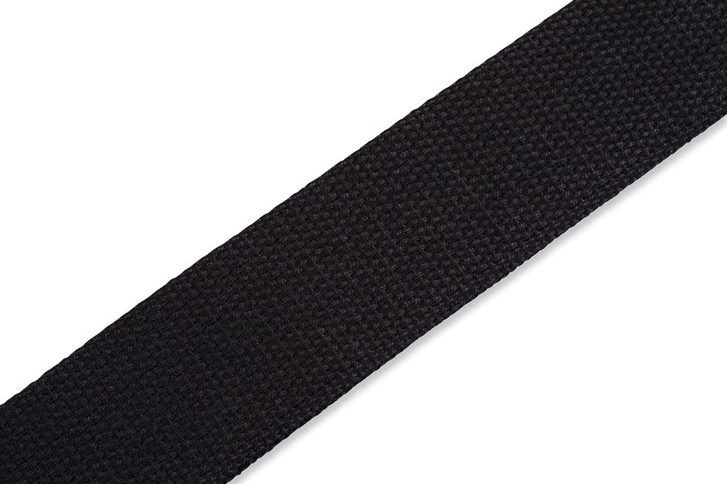Levy's Leathers MSSC8-2" Cotton Guitar Strap (MSSC8-BLK)