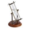 15 Minutes Metal Rotating Sand Glass Timer Clock Hourglass Table Ornament Home Decor Gift