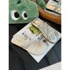 Fashion Flat-bottomed Out Cool Slippers Girl 2025 Summer Flat-bottomed Sandals Fairy Rhinestone Cover Toe Slippers Girl