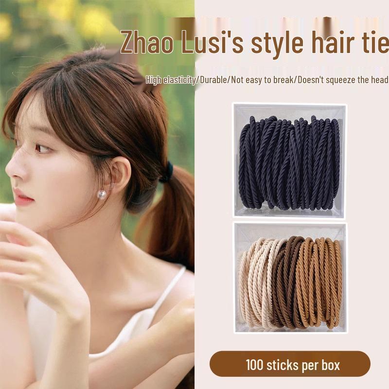 Wysokiej elastyczności gumki do włosów: Wytrzymałe gumki do włosów 2024 dla dziewcząt