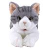 Sanlemon Knee Cat Plush Toy White 16x47x18cm Cute Animal Stuffed Cat