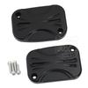 Motorcycle Front Rear Brake Reservoir Master Cylinder Covers For Harley Touring Road King Electra Street Glide FLH FLRT V-Rod