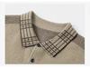 2025 Men's Autumn/Winter Knit Lapel T-shirt - Dad Style