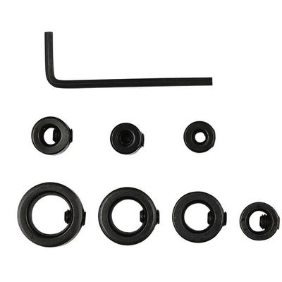 Drill Chuck Black Depth Stop Collar Ring Hex Wrench