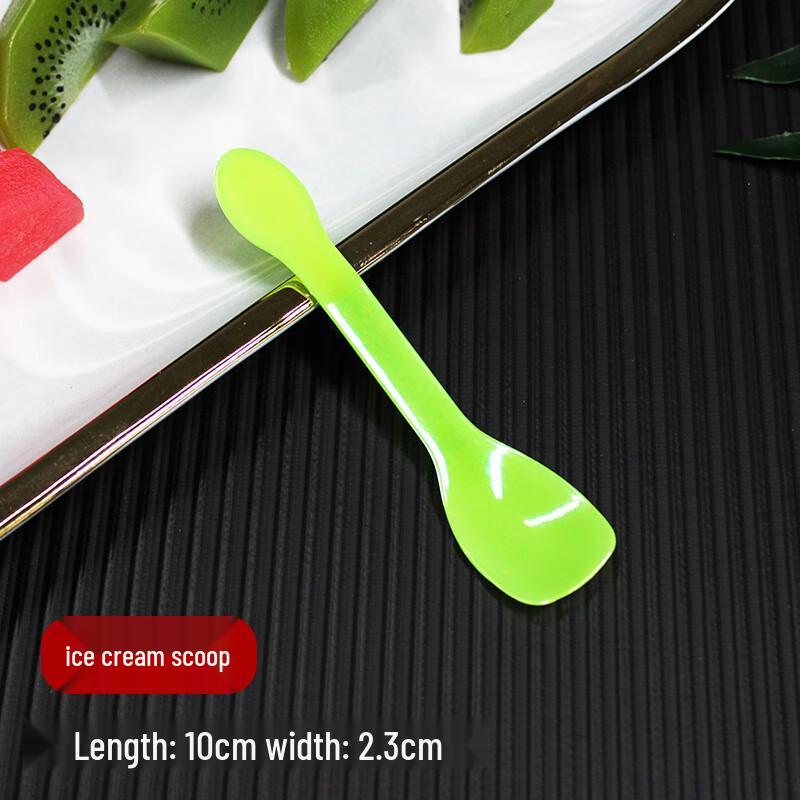 DYMAYKI Disposable Plastic Tasting Spoons