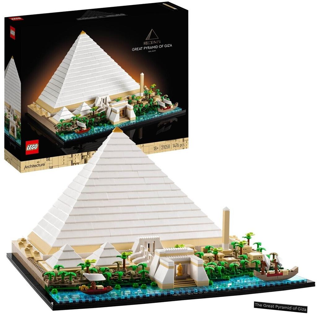 LEGO Constructor Architecture – House – Cheops – Pyramid (21058)