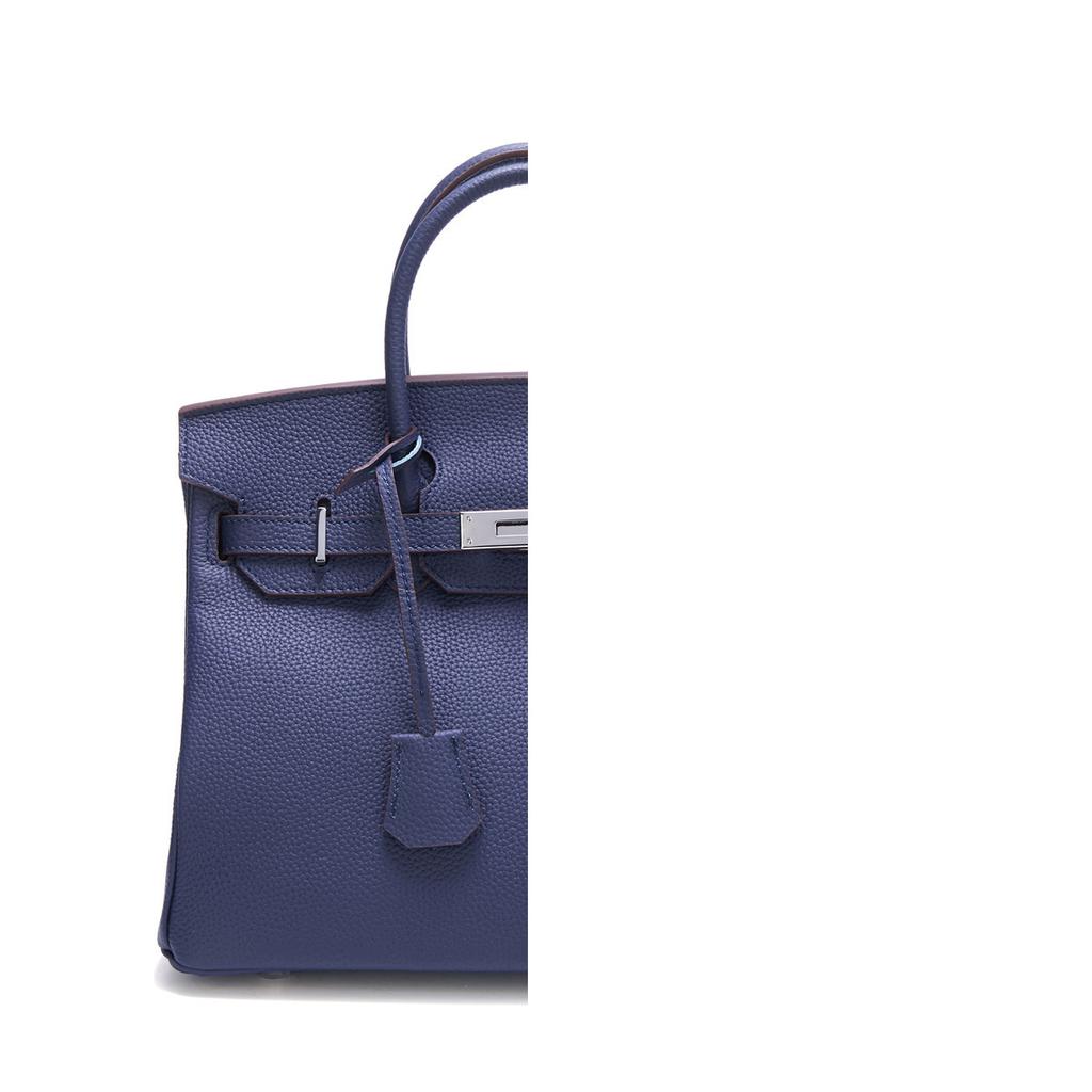 Silberschnalle Togo kleines Muster, echtes Leder Außenhandel neu erste Schicht Rindsleder High-End große Kapazität Handtasche Damen große Tasche