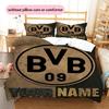 Custom Name,BVB 09 Pattern Bedding Home Decoration Birthday Gift ( 1 Duvet Cover + 2 Pillowcase, Without Core),fan Merchandise.