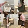 Large Capacity Canvas Tote Bag For Women 2024 Spring New Stylish Letter Design