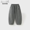 DAVE&BELLA Kids' Fleece Lined Knitted Casual Pants