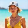1PC Unisex A-Z Letter Corduroy Baseball Cap,Women Adjustable Sports Hat,Vintage Corduroy Hat Trucker Cap