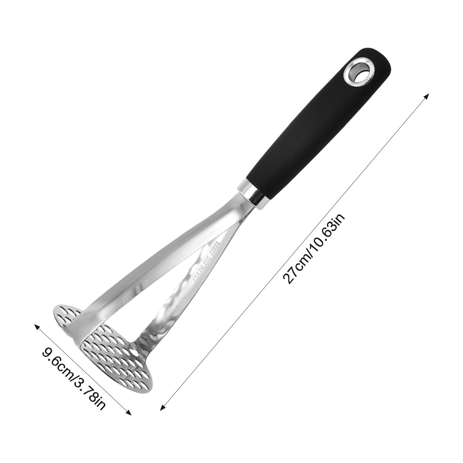 

Stainless Steel Potato Masher Multi Functional Utensils Easy Cleaning Kitchen Tool for Salad Cooking