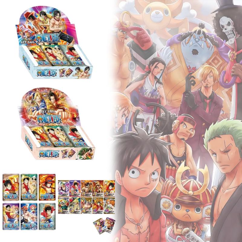 Anime One Piece Card English Version Nami Luffy Tcg Sr Rare Trading Collections