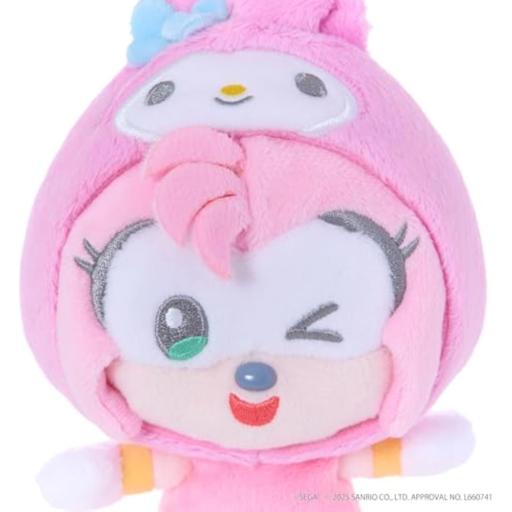 Sega FAVE (SEGA FAVE) SONIC & FRIENDS Sanrio characters mascot Emmy x My Melody