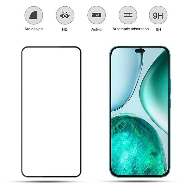 MOCOLO For Honor X8c 4G/X8b 4G Screen Protector Anti-Shatter Silk Printing Tempered Glass Film