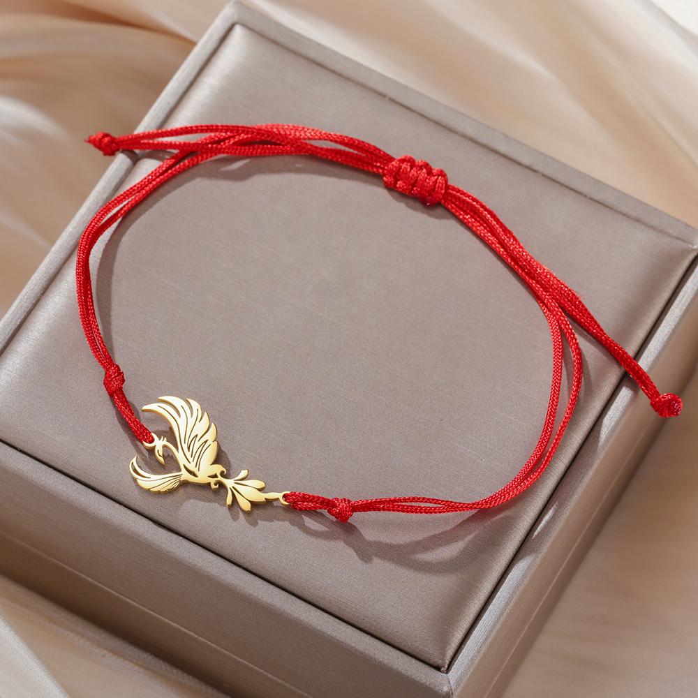 Bracciale Fenice Dawapara per Donna Uccello Mitico Braccialetti Ispirazionali Regalo di San Valentino Gioielli in Acciaio Inossidabile